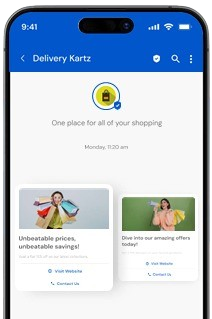 RCS messages Carousel